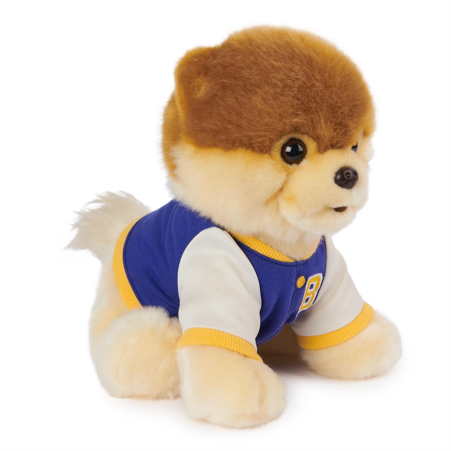 Plush Boo In Varsity Jacket "B" 9" by Homeportonline