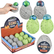 Dinosaur Squeeze Egg 2.5" (Sold Individually) by Homeportonline