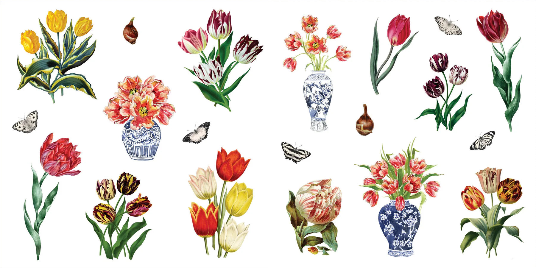 Sticker Book Bunches Of Botanicals by Homeportonline