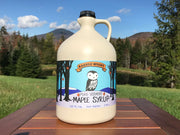 Pure Organic Vermont Maple Syrup - Gallon Jug (128 ounces) - Free Shipping by Barred Woods Maple