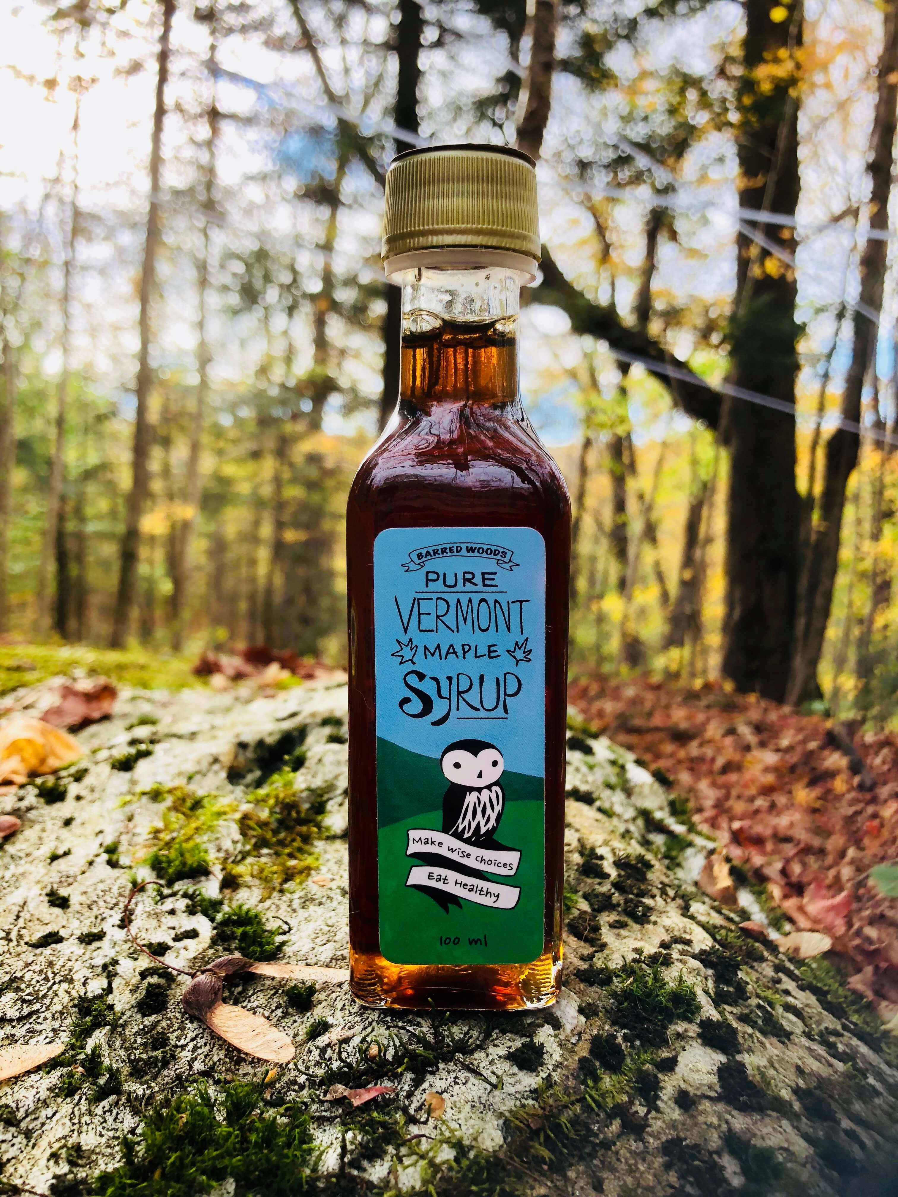 Maple Syrup - 100 ml bottle by Barred Woods Maple