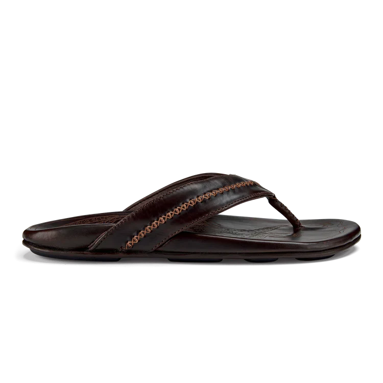 OluKai Mea Ola Men's Leather Sandals by Harbour Thread
