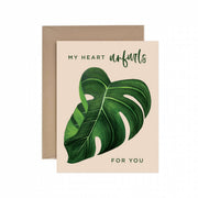My Heart Unfurls For You Card by Wild Lark