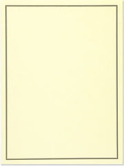 BLACK & CREAM BOXED STATIONERY (Letter-Perfect Stationery Series)