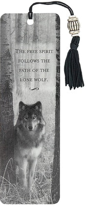 Bookmark Beaded: Wolf