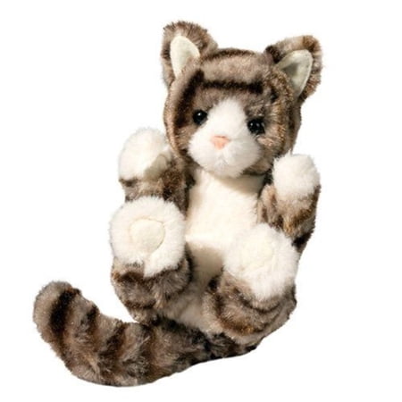 Gray Striped Kitten Lil Handful 6 inch Plush Toy Stuffed Animal