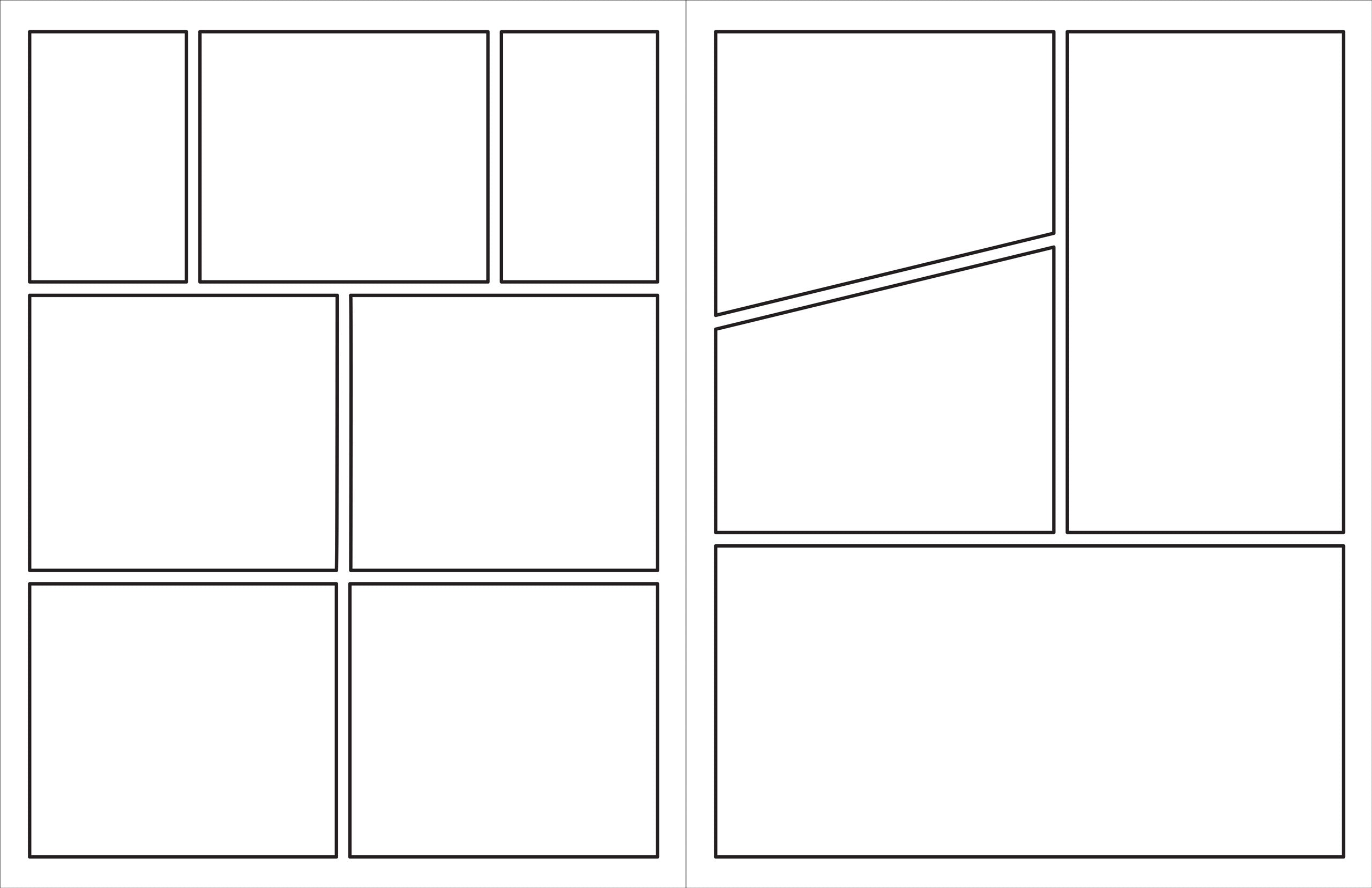 Art Center Blank Comic Book 64 Page by Homeportonline