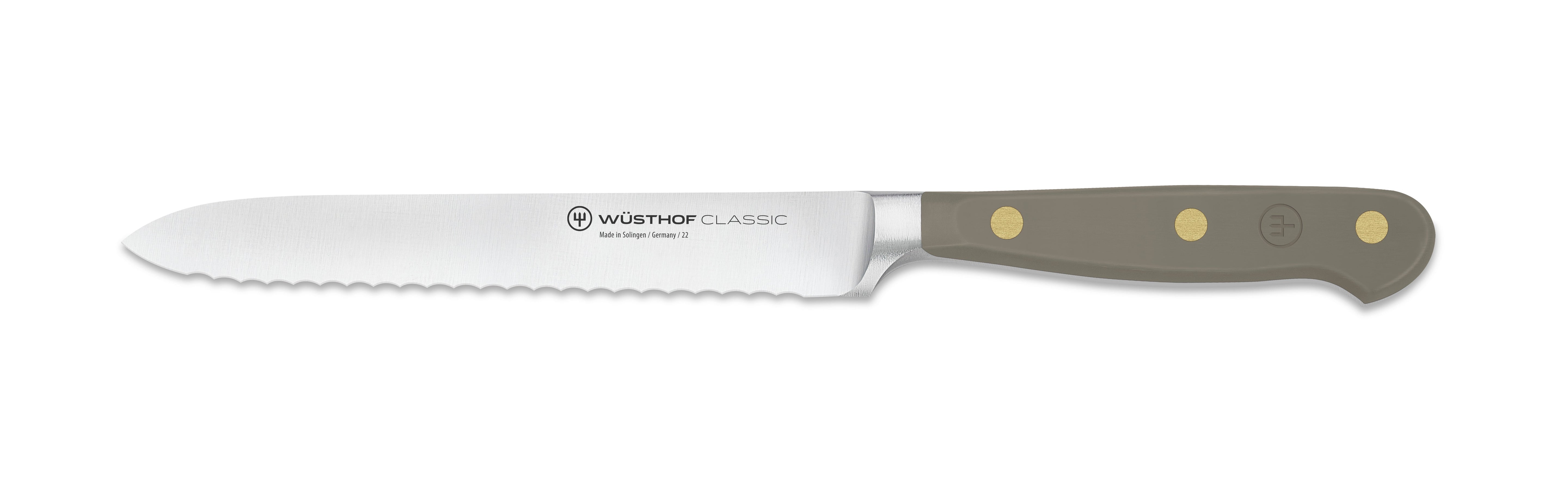 Wusthof Classic Colors 5" Serrated Utility by Kiss the Cook