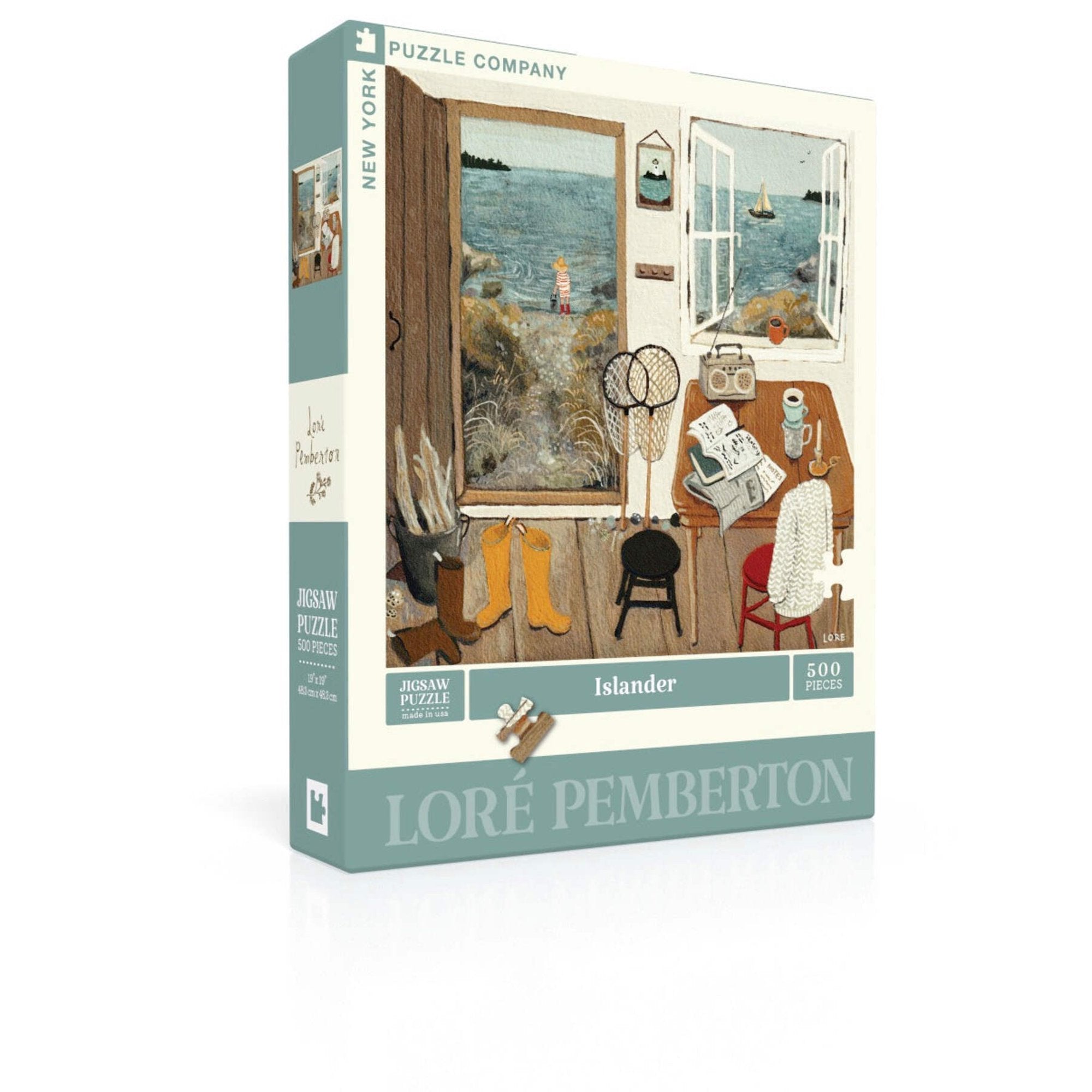 New York Puzzle Company Islander 500 Piece Jigsaw Puzzle