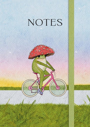 The Little Frog Notebook A Beautiful 160-Page Lined Notebook Featuring the Internet's Beloved Mushroom Frog, from the Artist Maybell Eequay