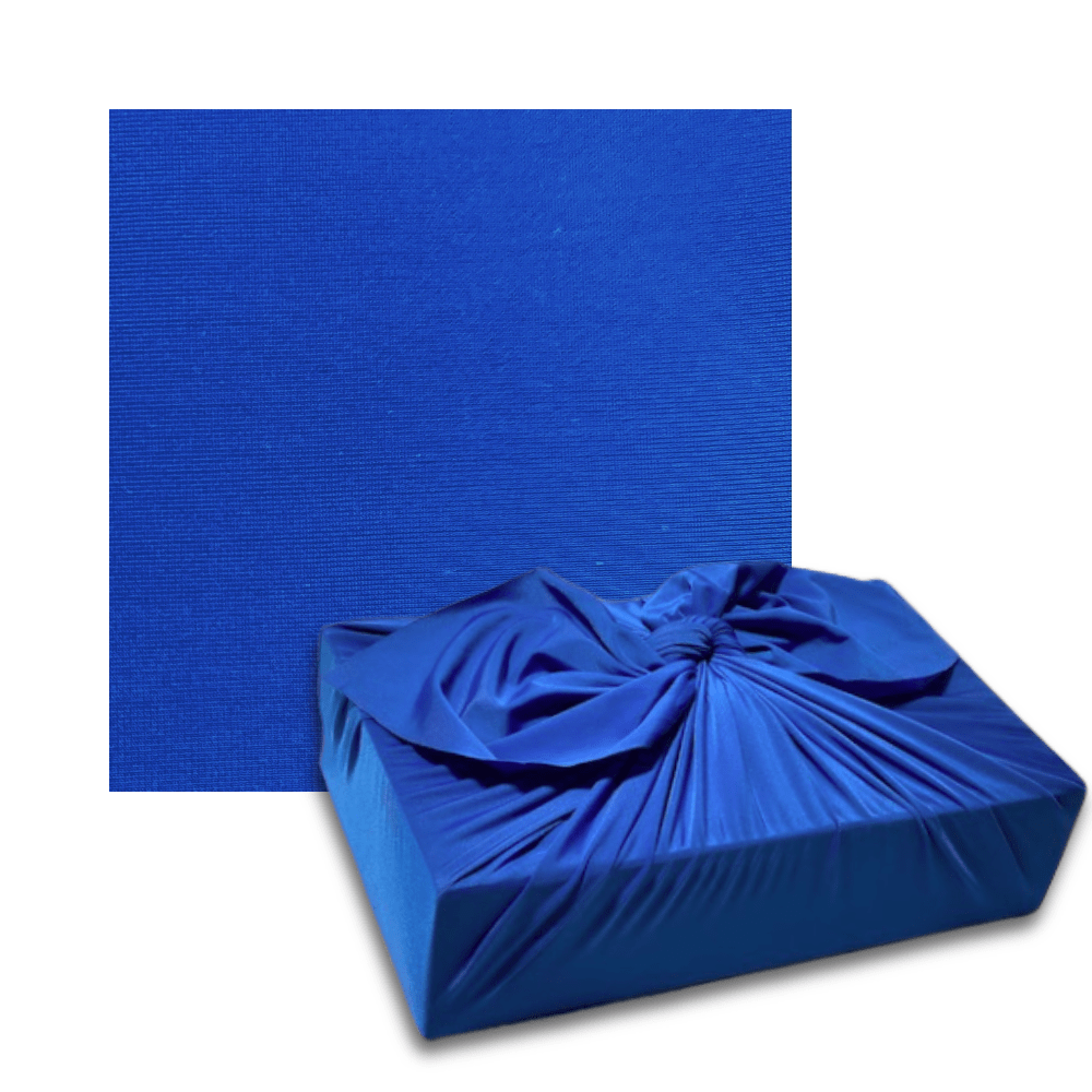 Extra Large Reusable Cloth Furoshiki Gift Wrap | Deep Blue by Shiki Wrap