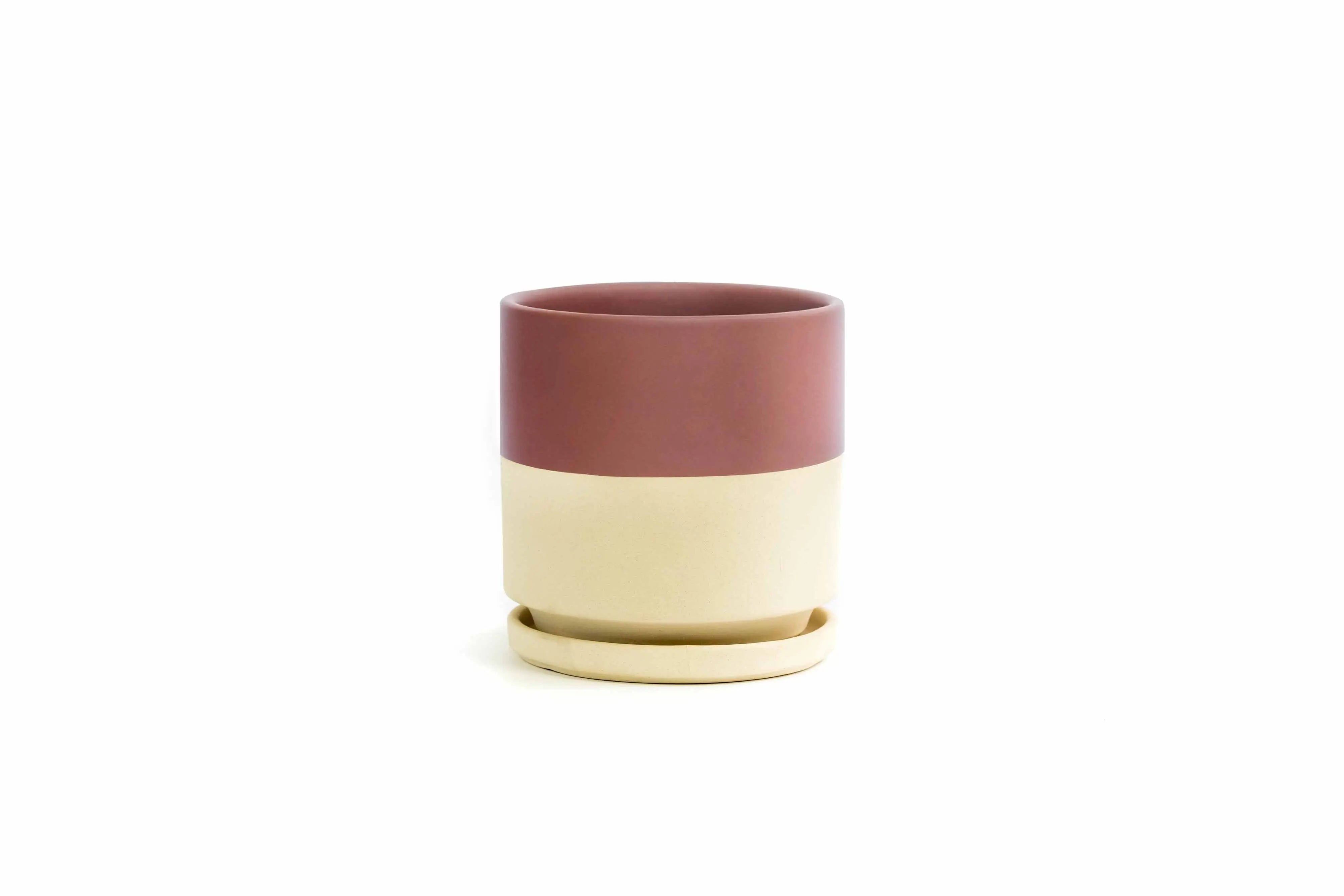 4.5" Gemstone Pot - with Water Saucer