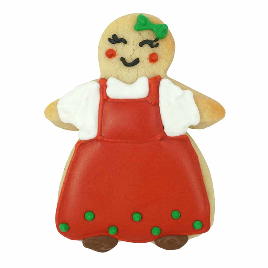 Gingerbread Girl Cookie Cutter by Kiss the Cook