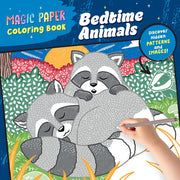 Magic Paper Coloring Book: Bedtime Animals: Discov