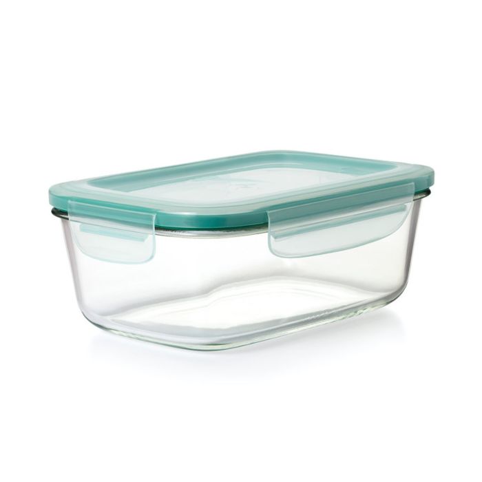 Rectangular Snap Glass Container by Kiss the Cook
