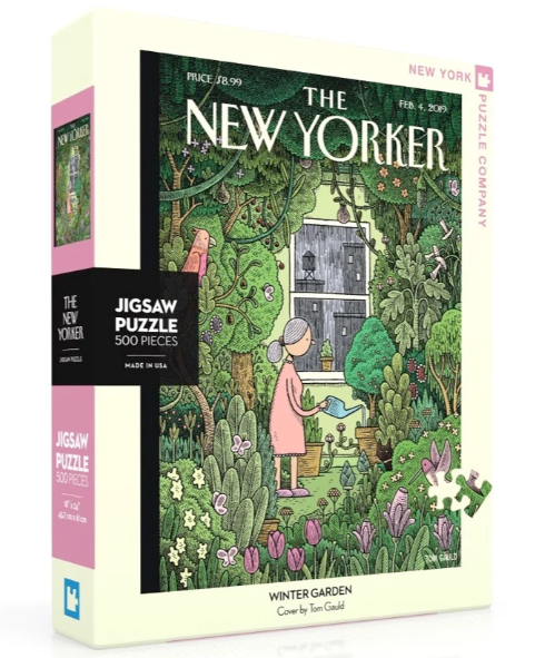 New Yorker Puzzle 500 Piece Winter Garden by Homeportonline