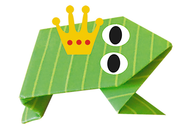 Kids Origami 15cm x 15cm Frogs by Homeportonline