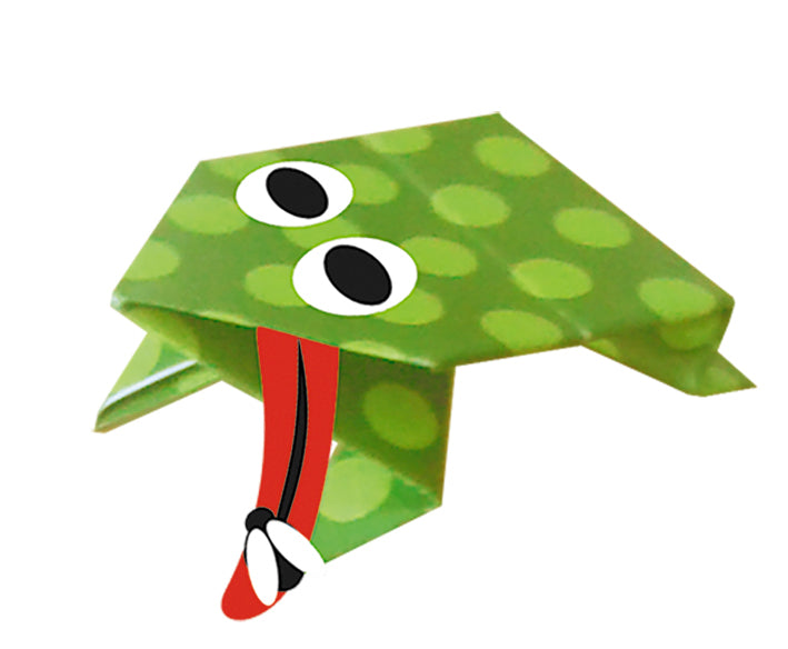 Kids Origami 15cm x 15cm Frogs by Homeportonline
