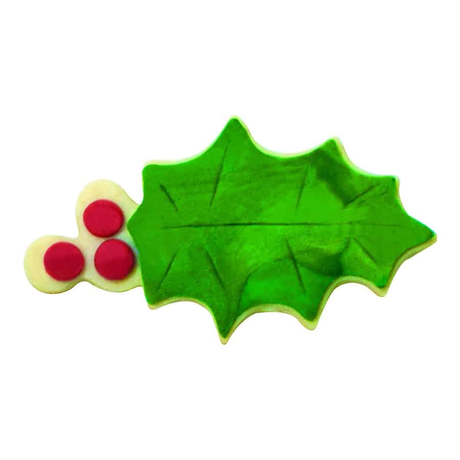Holly Leaf Cookie Cutter by Kiss the Cook