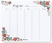 Dinara's Folk Floral Weekly To-Do Pad