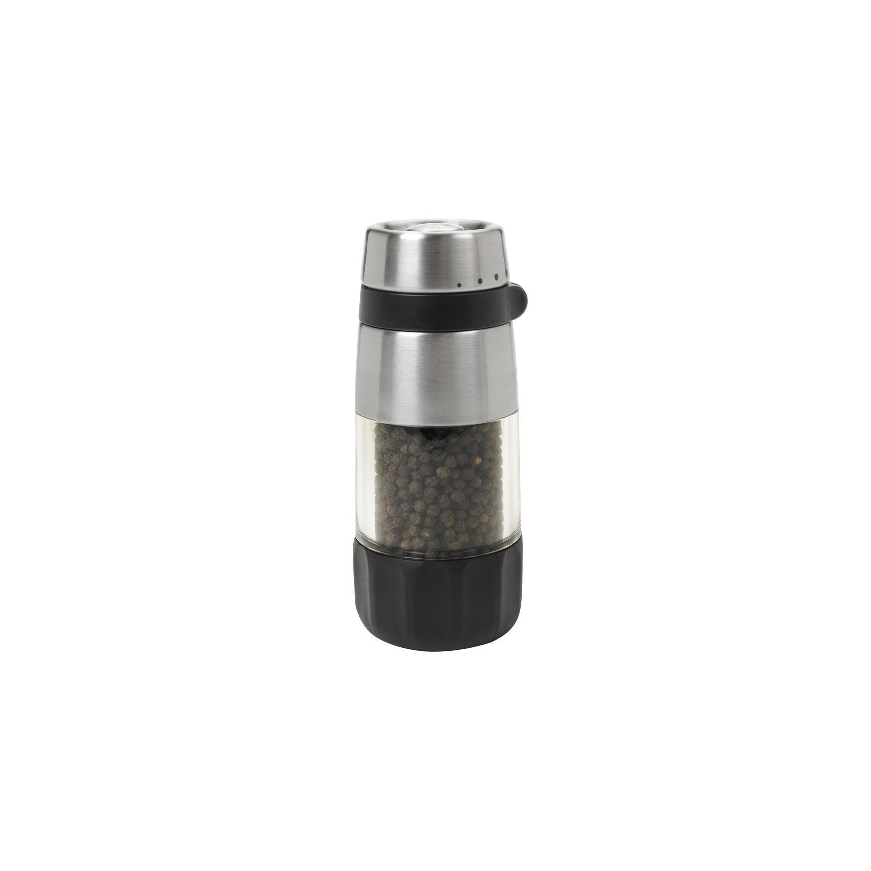 Grinder Mill Stainless Steel & Glass Pepper by Homeportonline