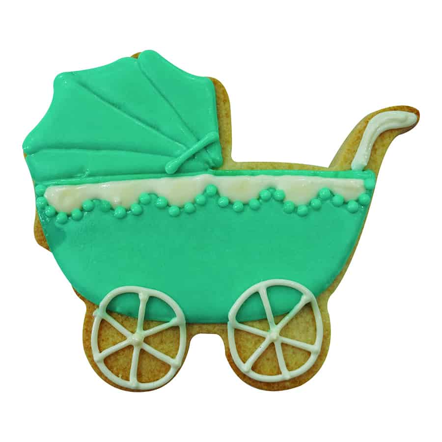 Baby Carriage Cookie Cutter by Kiss the Cook