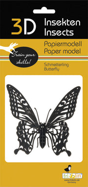 3D Paper Model Kit Butterfly by Homeportonline