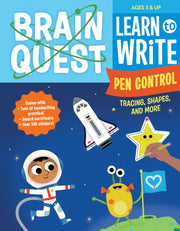 Brain Quest Learn to Write Pen Control Tracing Sha