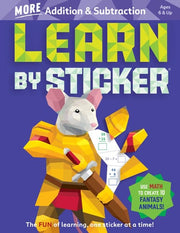 Learn by Sticker: More Addition & Subtraction: Use