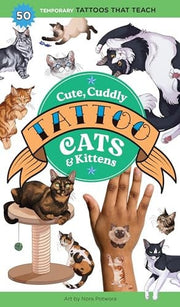 Cute, Cuddly Tattoo Cats & Kittens: 50 Temporary T