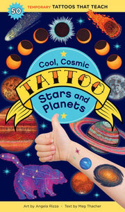 Cool, Cosmic Tattoo Stars and Planets: 50 Temporar