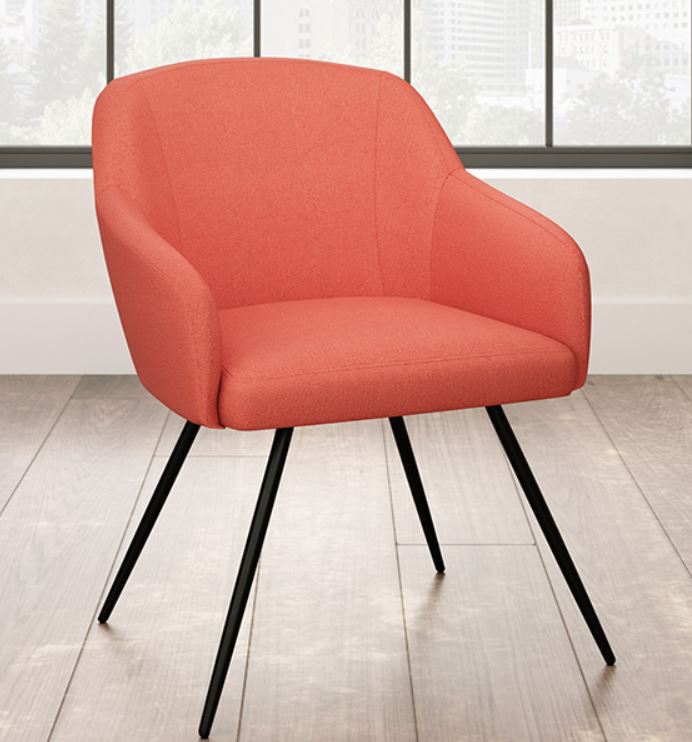 Chair Occasional Harvey Park Collection Burnt Orange by Homeportonline