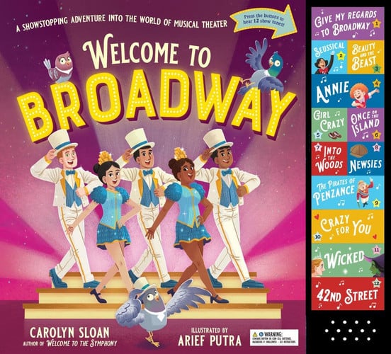 Welcome to Broadway: A Showstopping Adventure Into the World of Musical Theater (Welcome to Music! Sound Button Books)