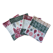 Gingerbread Lane Patchwork - Quilted Coasters