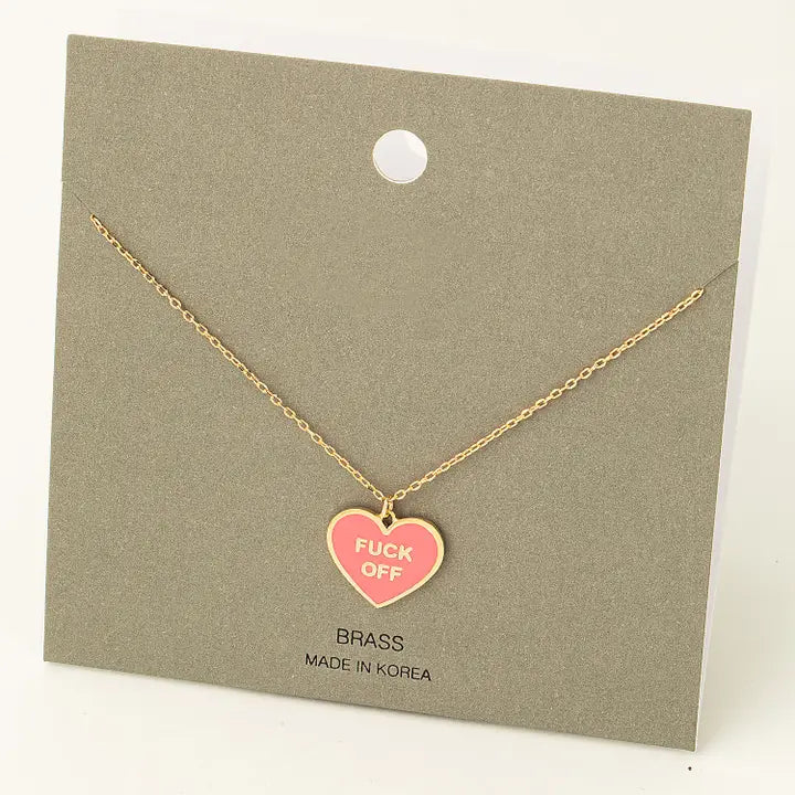 Fame Accessories Pendant Necklace