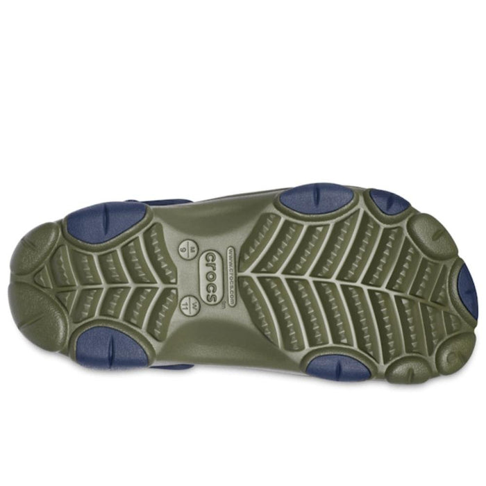 Crocs Classic All-Terrain Clogs - Green/Navy