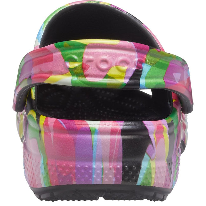 Crocs Classic Bubble Block Clogs - Black/Multi