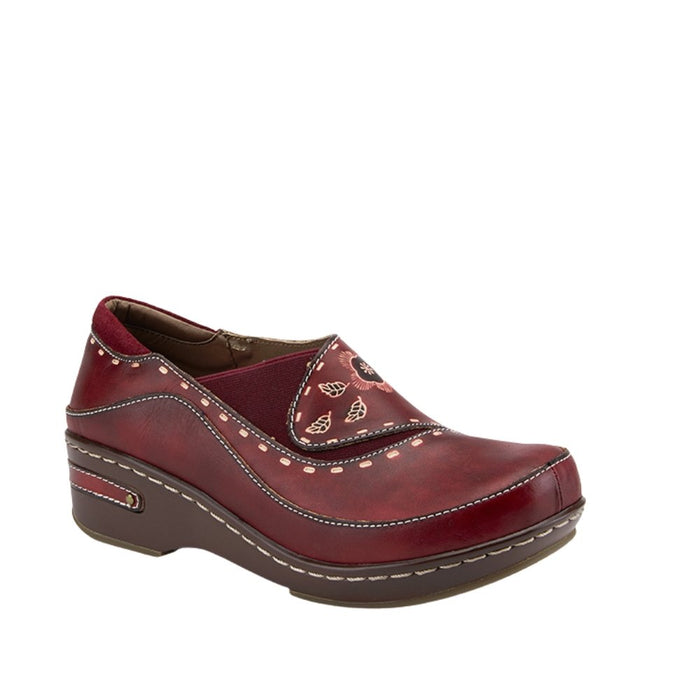 Spring Step Women's Burbank Clog - Bordeaux