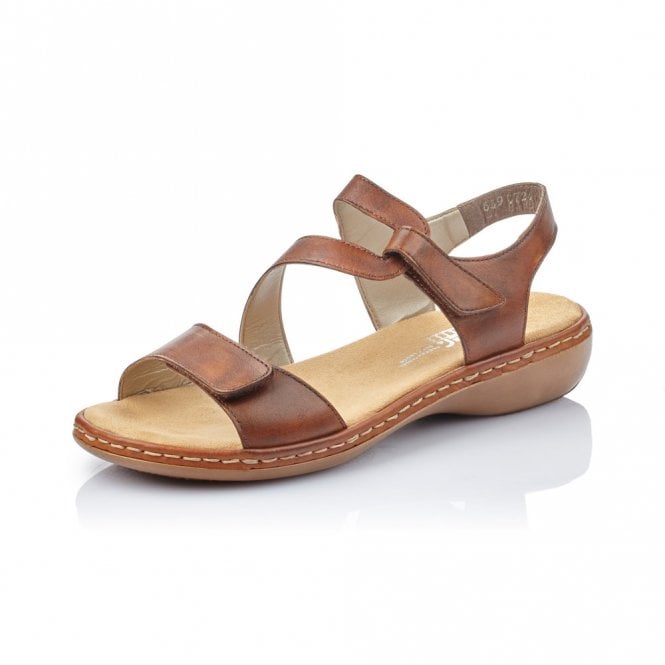 Rieker Women's Regina Sandal - Brown