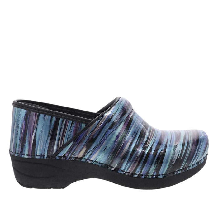 Dansko Women's XP 2.0 - Teal Striped Patent