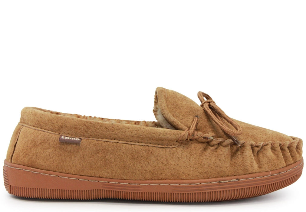 Lamo Women's Moccasin Slipper - Chestnut