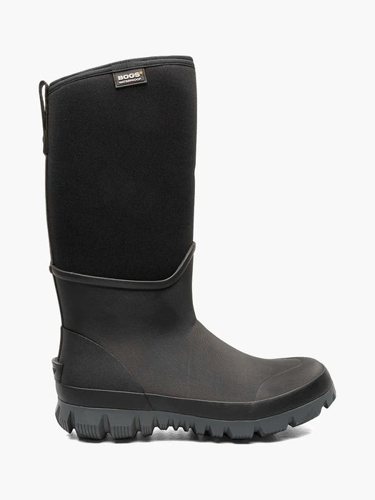 Bogs Men's Arcata Tall Rain Boot- Black