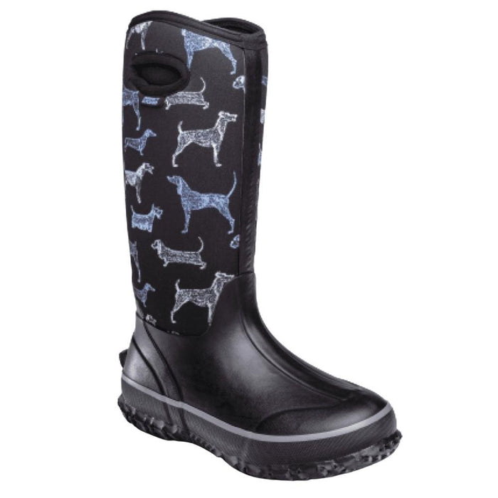 Perfect Storm Women's Cloud High Boots - Chalk Dogs