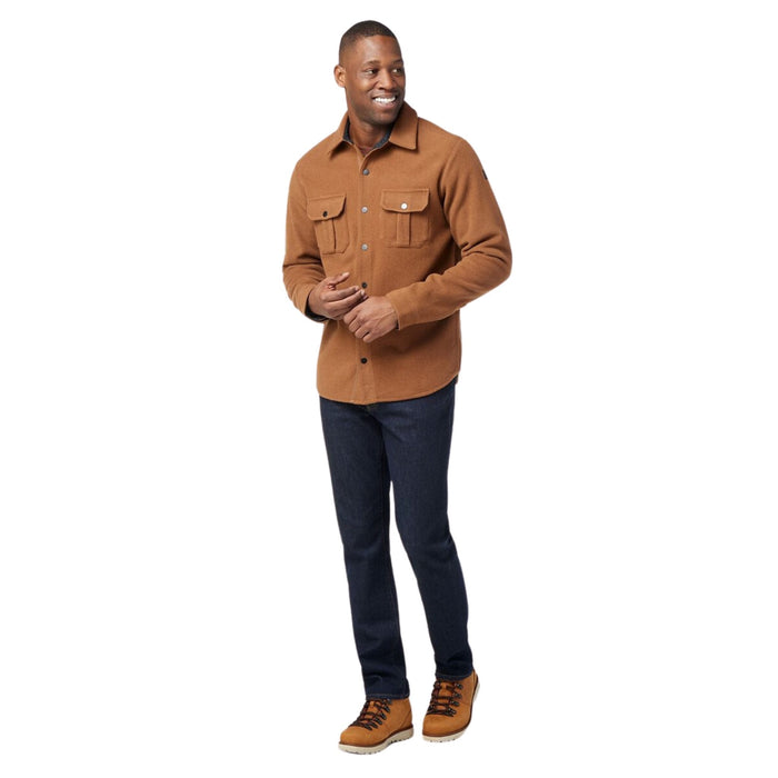 Smartwool Men's Anchor Line Shirt Jacket - Whiskey