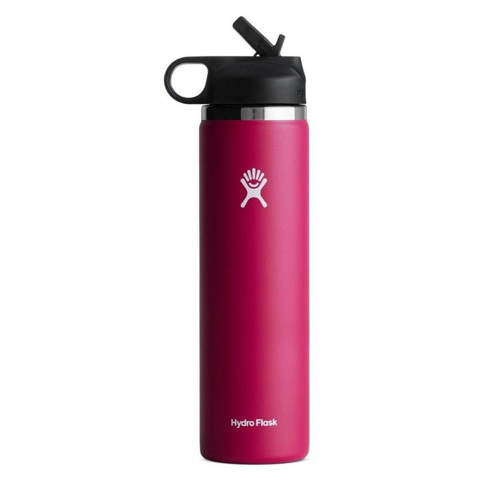 Hydro Flask 24oz Wide Mouth w/ Straw Lid - Snapper