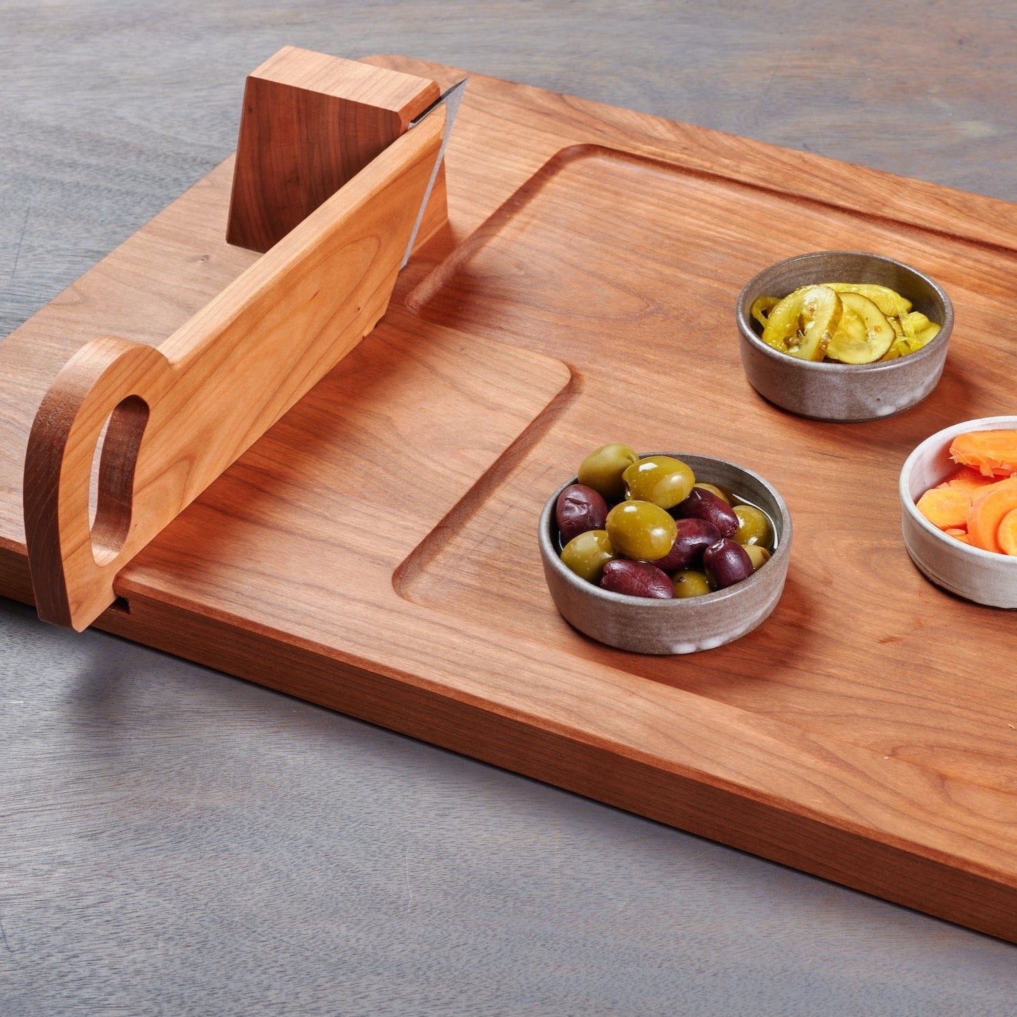 Combo Salami Slicer & Cheese Board by DandyLion