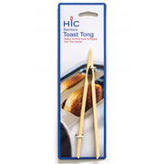 Bamboo Toast Tongs by Kiss the Cook