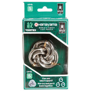 BePuzzled  Vortex Hanayama Metal Brainteaser Puzzle Level 5 Ages 12+