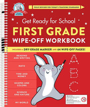 Get Ready for School First Grade Wipe-Off Workbook