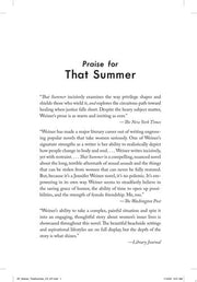 That Summer A Novel